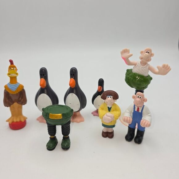 Wallace & Gromit and Chicken Run Figurine Set - Picture 3 of 13